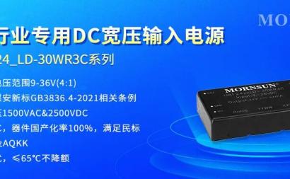 金升阳推出全新URF24_LD-30WR3C系列DC/DC模块电源