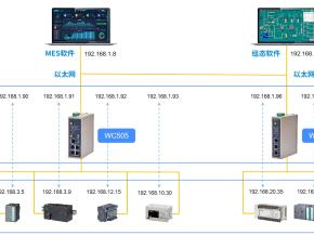 AGV的网段隔离物联网解决方案
