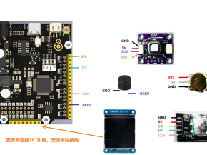 零知派——STM32+SCD41+旋转编码器：室内CO₂智能监测系统，三环可视化仪表盘 + 分级蜂鸣告警