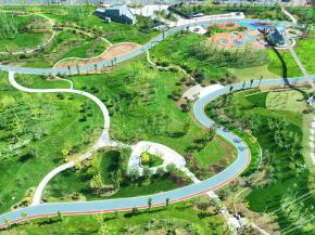 四川仁寿：生态公园串珠成链绘就民生幸福新景